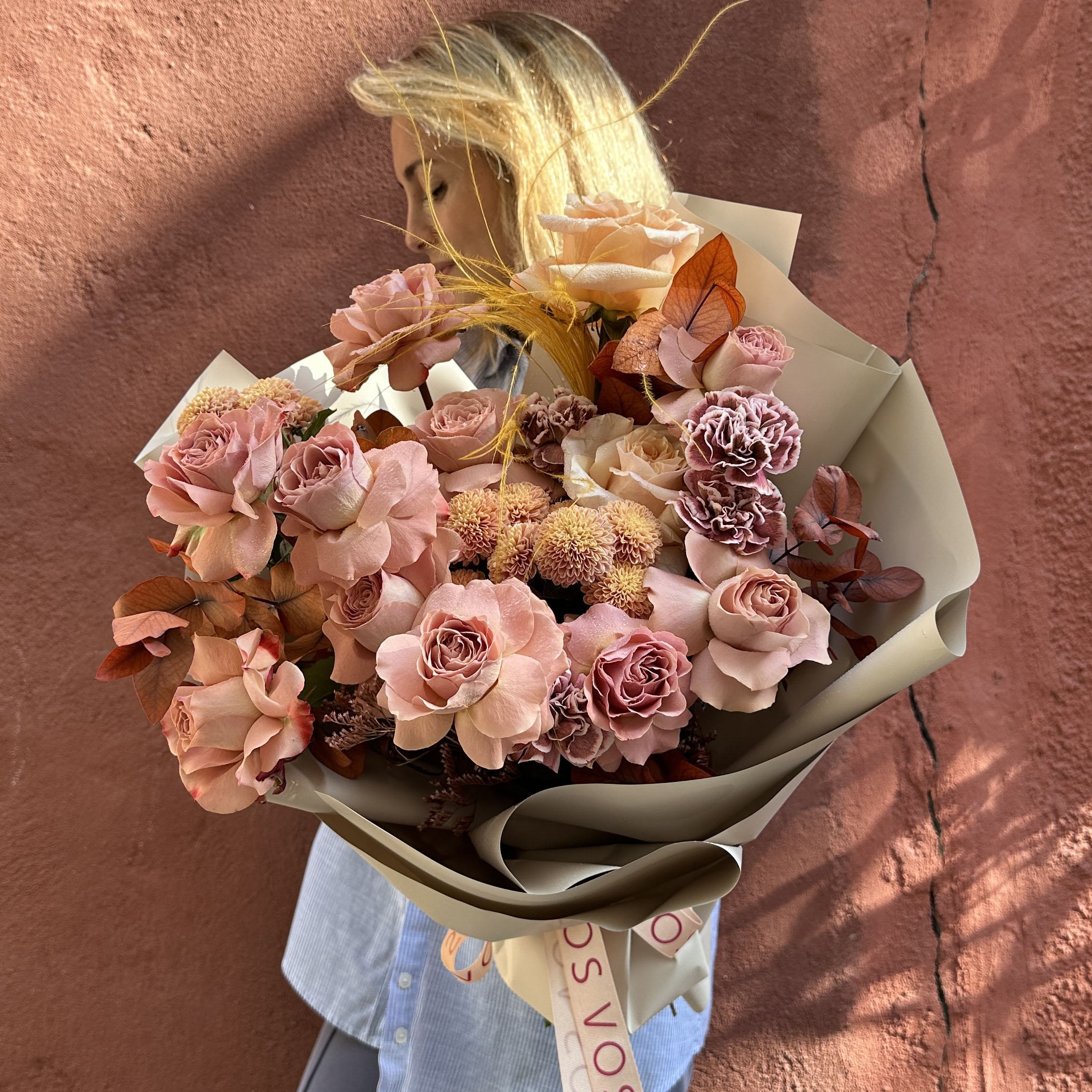 Cappucino Rose Bouquet